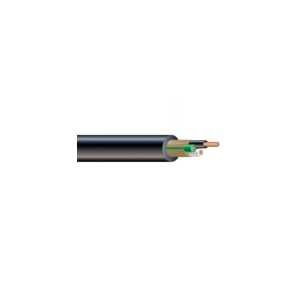 Southwire Portable Cord, SJTOW, 18 AWG, 2 C, Black, PVC, Stranded, 300V, 6500 ft 000000000056472101 - main